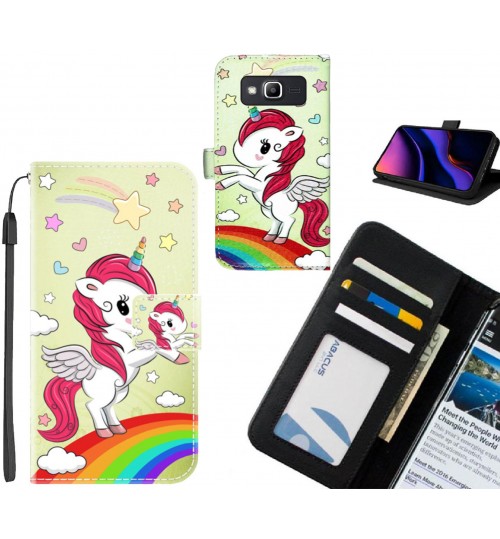 Galaxy J2 Prime case leather wallet case printed ID