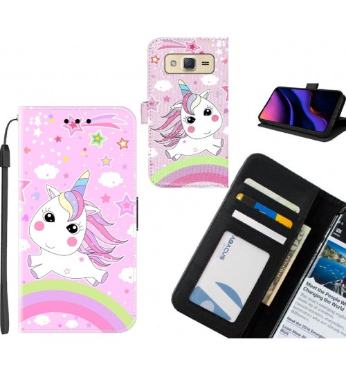 Galaxy J2 case leather wallet case printed ID