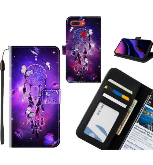 Oppo R15 Pro case leather wallet case printed ID