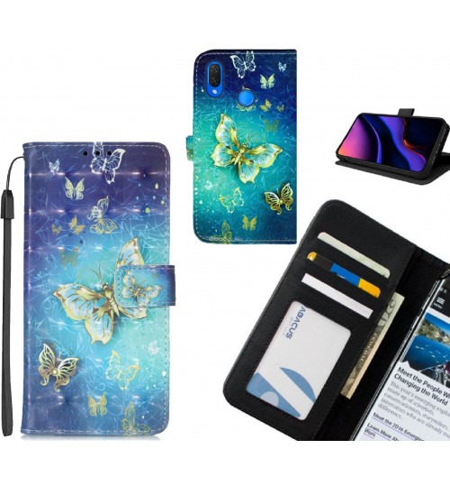 Huawei Nova 3I case leather wallet case printed ID