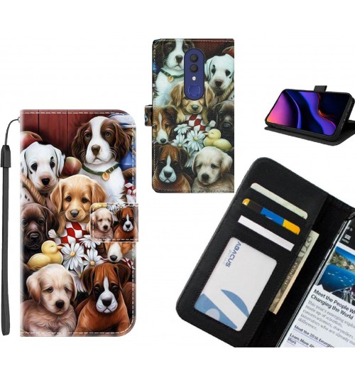 Alcatel 1x case leather wallet case printed ID