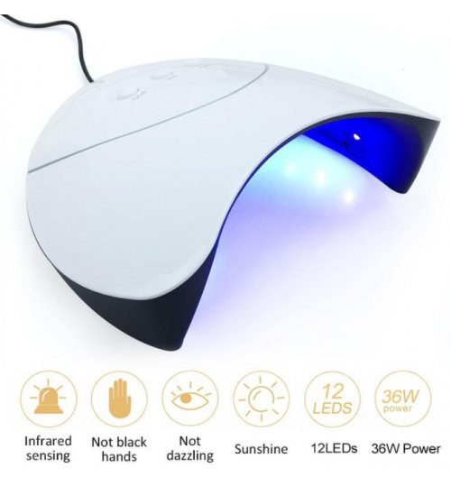 UV Lamp LED Nail Dryer 36W