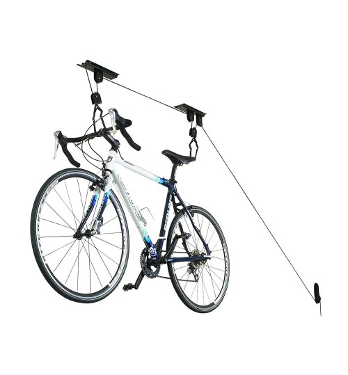 Bicycle Rack Ceiling Hoist, Storage Hoist Bicycle Rack Ceiling Hooks