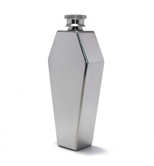 Stainless Steel Liquor Flasks 3.5oz Coffin Shape