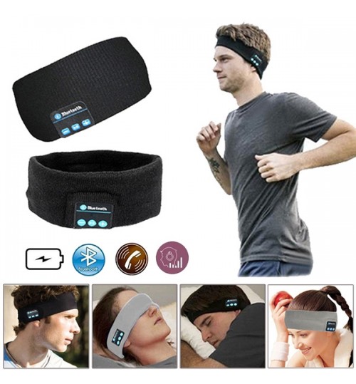 Bluetooth Headband Earphone -BLACK