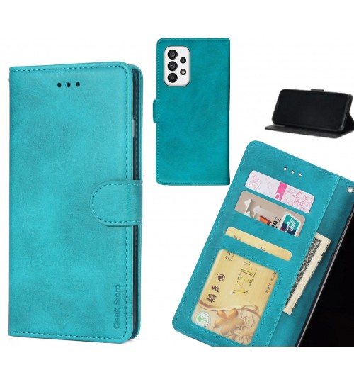 Samsung Galaxy A73 5G case executive leather wallet case