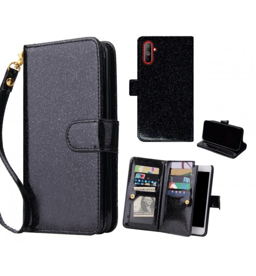 Realme C3 Case Glaring Multifunction Wallet Leather Case