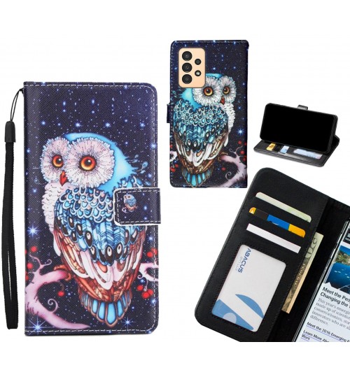 Samsung Galaxy A13 case 3 card leather wallet case printed ID