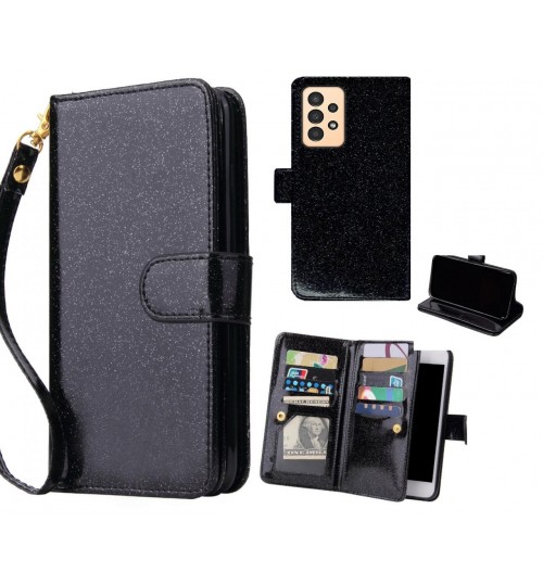 Samsung Galaxy A13 Case Glaring Multifunction Wallet Leather Case