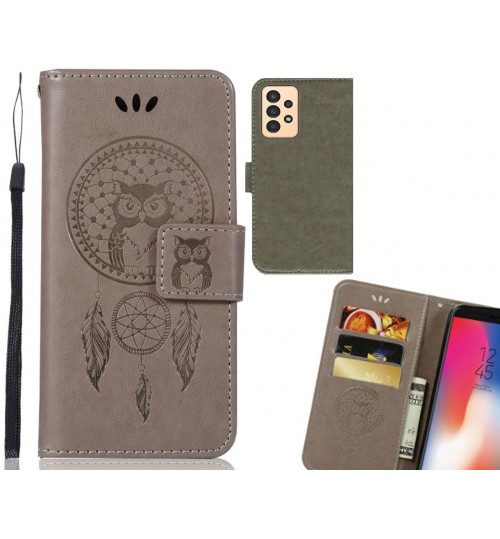 Samsung Galaxy A13 Case Embossed wallet case owl