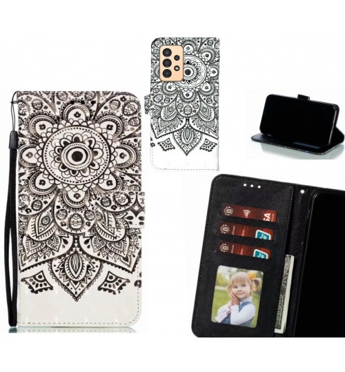 Samsung Galaxy A13 Case Leather Wallet Case 3D Pattern Printed