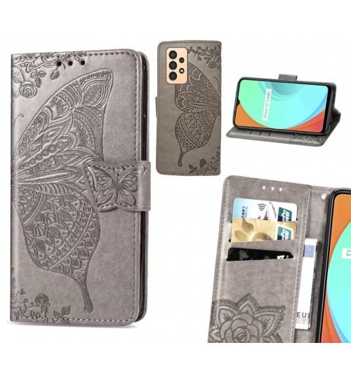 Samsung Galaxy A13 case Embossed Butterfly Wallet Leather Case