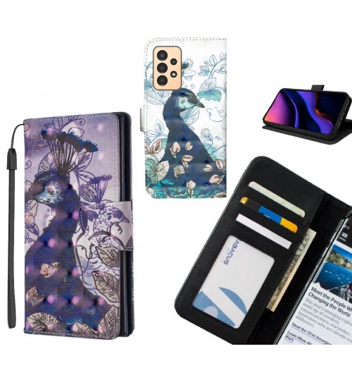 Samsung Galaxy A13 Case Leather Wallet Case 3D Pattern Printed