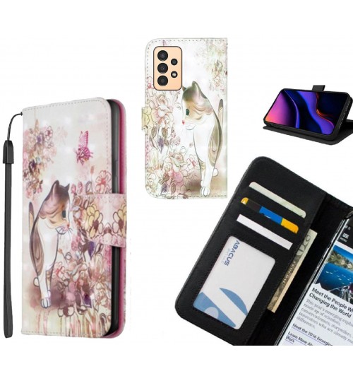 Samsung Galaxy A13 Case Leather Wallet Case 3D Pattern Printed