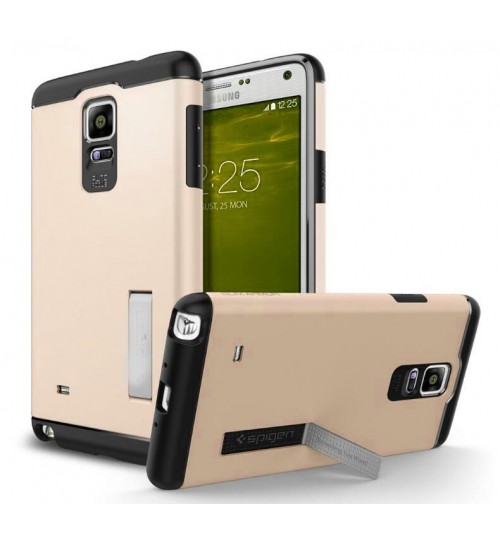 Samsung Galaxy Note 4 impact proof Hv duty kickstand case