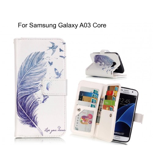 Samsung Galaxy A03 Core case Multifunction wallet leather case