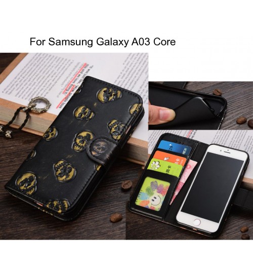 Samsung Galaxy A03 Core  case Leather Wallet Case Cover