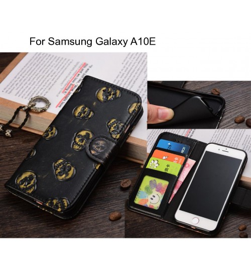 Samsung Galaxy A10E  case Leather Wallet Case Cover