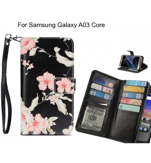 Samsung Galaxy A03 Core case Multifunction wallet leather case