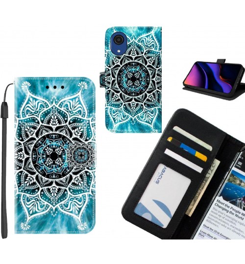 Samsung Galaxy A03 Core case leather wallet case printed ID