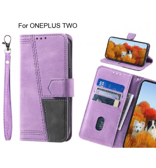 ONEPLUS TWO Case Wallet Premium Denim Leather Cover