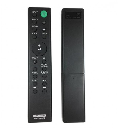 Sony Soundbar Remote HT-C390 HT-RT3 HT-RT4 HT-RT40 AH200U