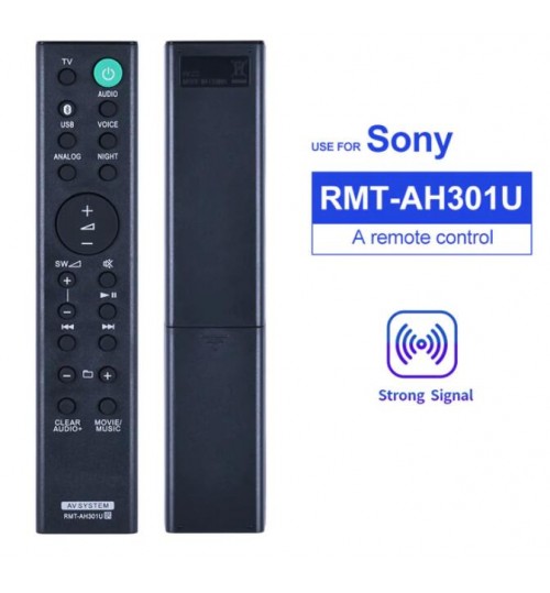 Sony Soundbar Remote HT-MT300 HT-MT301 AH301U