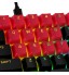 HYPERX KEYCAPS - RUBBER - RED [US]