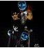 Glow LED Party Costume Mask Halloween Masks -Blue