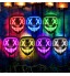 Glow LED Party Costume Mask Halloween Masks -Green