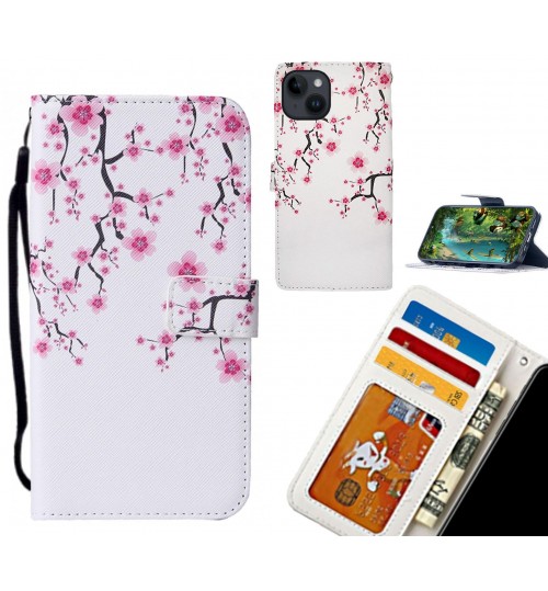 iPhone 14 case leather wallet case printed ID