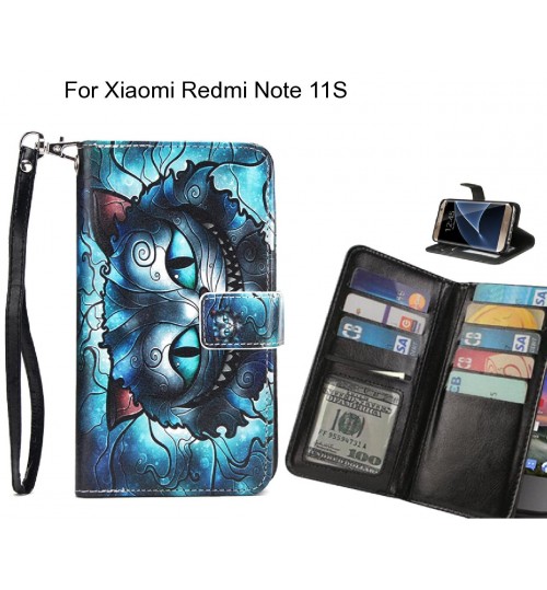 Xiaomi Redmi Note 11S case Multifunction wallet leather case