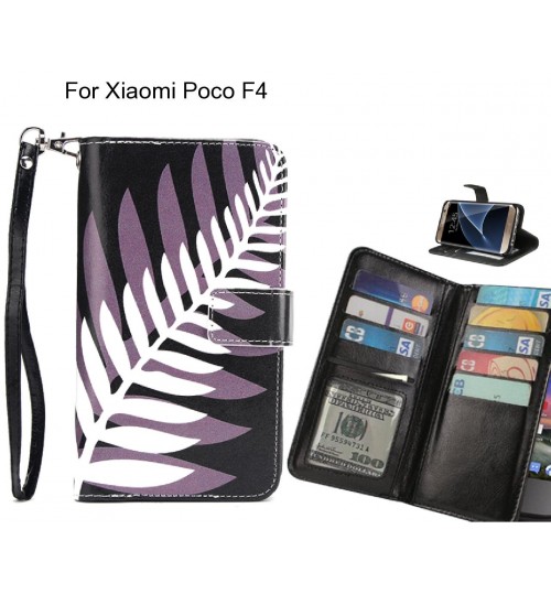 Xiaomi Poco F4 case Multifunction wallet leather case