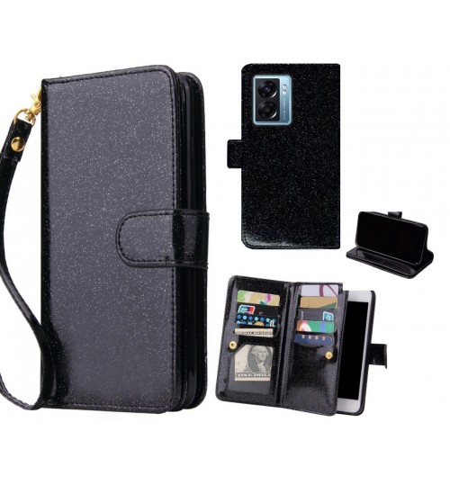 Oppo A77 2022 Case Glaring Multifunction Wallet Leather Case