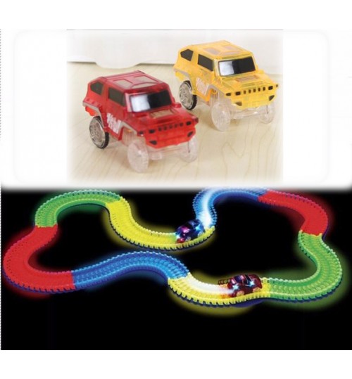 Electronics Cars 1 LED  For Magic Tracks With Flashing Lights SP