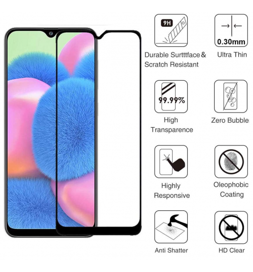 Xiaomi Redmi 9c Full Screen Tempered Glass protector