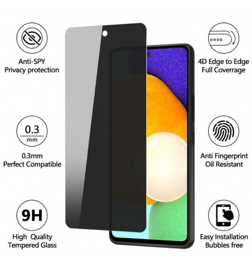 Samsung Galaxy A53 5G Privacy Full Tempered Glass Screen Protector