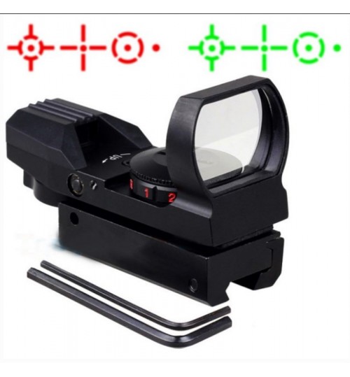 Red Green Dot Sight Tactical Holo 4 Reticle
