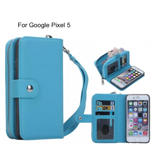 Google Pixel 5 Case coin wallet case full wallet leather case