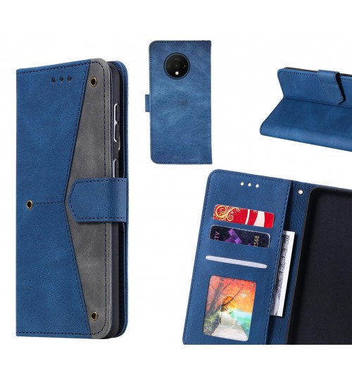 OnePlus 7T Case Wallet Denim Leather Case Cover