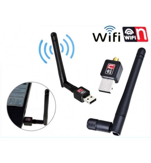 USB WiFi Wireless Network Adapter 600M + Antenna