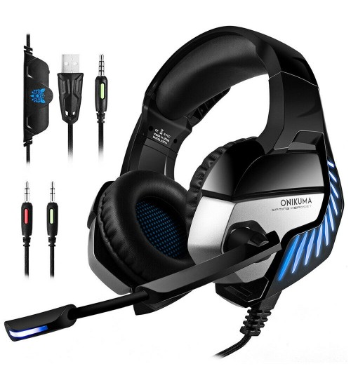 Stereo Gaming Headset Headphone ONIKUMA K5 Pro