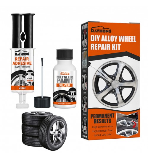 Alloy Wheel Scratch Repair Kit Auto Scratch Repair Remover Agent Protection  Care