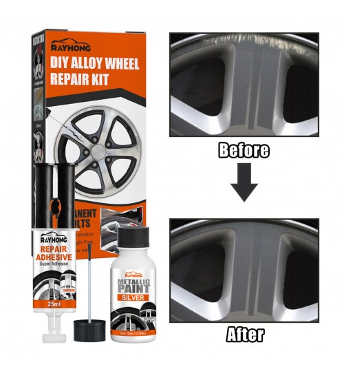 Alloy Wheel Scratch Repair Kit Auto Scratch Repair Remover Agent