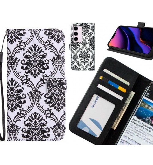 Samsung Galaxy S23 case 3 card leather wallet case printed ID