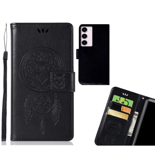 Samsung Galaxy S23 Case Embossed wallet case owl