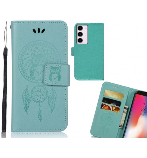 Samsung Galaxy S23 Case Embossed wallet case owl