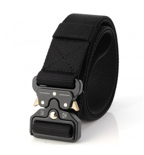 Tactical Belt Army Black 125CM