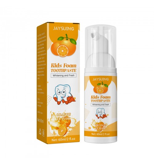 Kids Foam Toothpaste Orange