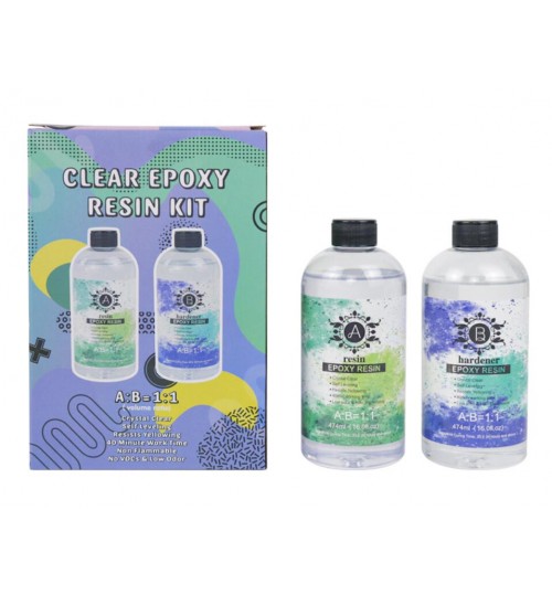 AB Epoxy Resin 1000ml Kit